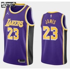 Dres Los Angeles Lakers LeBron James 23 2020-21 Jordan Brand Statement Edition Swingman - Dječji